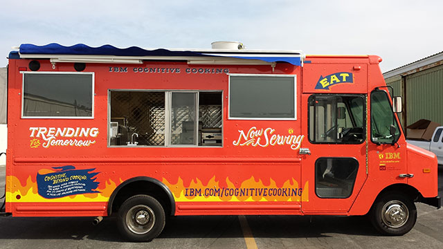 the IBM Food Truck at SxSW 2014