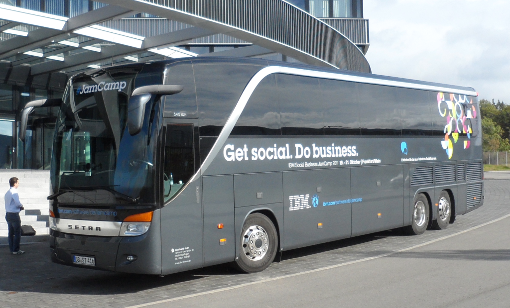 Die IBM Social Business JamCamp Bustour – von München über Köln bis Frankfurt