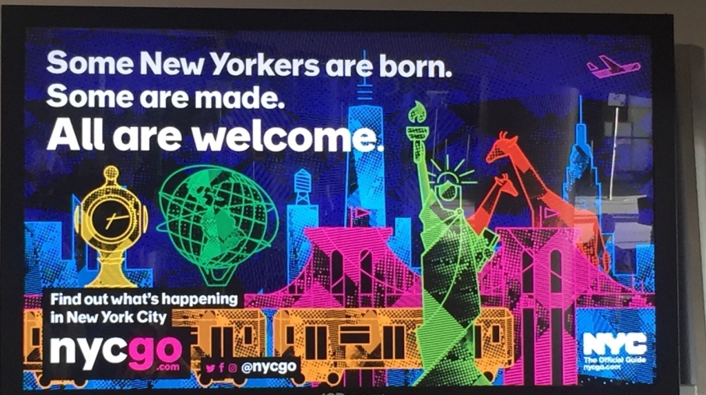 Fotografiert: Some New Yorkers are born. Some are made. All are welcome.
