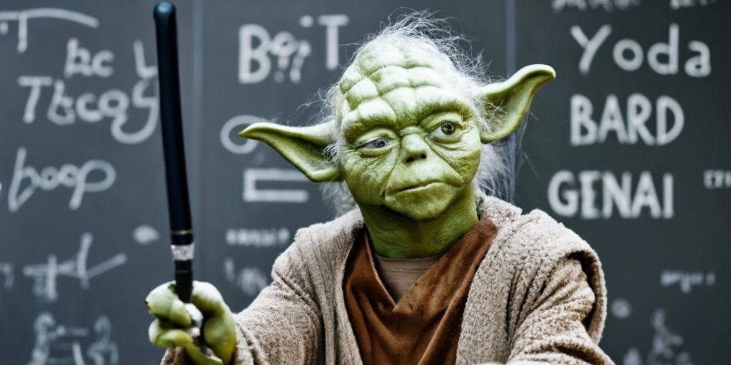 Gut texten GenAI kann, doch für Recherche ungeeignet ist (Meister Yoda)